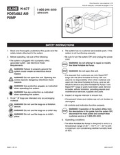 Uline H-677 Manual Del Usuario