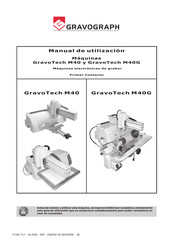 GRAVOGRAPH GravoTech M40 Manual De Utilización