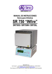 Sirio INfire SR750S Manual De Instrucciones