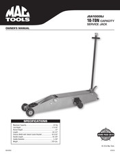 MAC TOOLS JSA1000SJ Manual De Operation