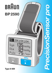 Braun PrecisionSensor Pro BP 2590 Manual Del Usuario