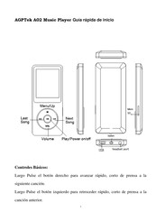 Agptek A02 Guía Rápida De Inicio