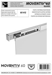 Mantion MOVENTIV 60 GLASS Instrucciones De Montaje