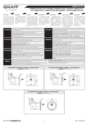 GRAFF E-8149-T Serie Instrucción De Montaje Y Servicio