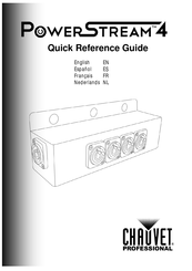 Chauvet Professional PowerStream 4 Guía De Referencia Rápida