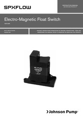 Johnson Pump SPX Flow Electro-Magnetic Float Switch 24V Manual De Instrucciones