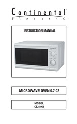 Continental Electric CE21061 Manual De Instrucciones