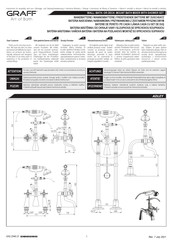 GRAFF ADLEY Instrucciones De Montaje Y Uso
