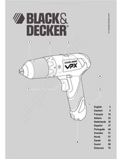 BLACK&DECKER VPX1201 Manual De Instrucciones