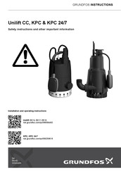 Grundfos KPC 24/7 Manual De Instrucciones