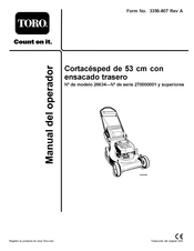 Toro 26634 Manual Del Operador