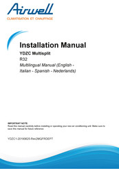 Airwell YDZC Serie Manual De Instrucciones