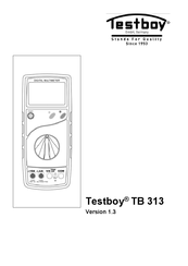 Testboy TB-313 Instrucciones De Empleo