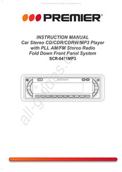 Premier SCR-0471MP3 Manual De Instrucciones