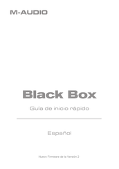 M-Audio Black Box Guia De Inicio Rapido