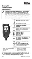 MSA AirElite 4h Guía Rápida