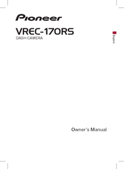 Pioneer VREC-170RS Manual Del Usuario