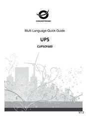 Conceptronic CUPSOF600 Guía Rápida