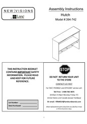 Lane NEW VISIONS 394-742 Instrucciones De Armado