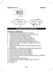 Denver CRP-717 Manual De Instrucciones