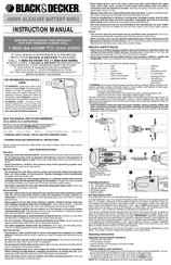 Black&Decker AD600 Manual De Instrucciones