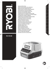 Ryobi RC18120 Traducción De Las Instrucciones Originales