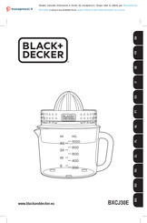 Black and Decker BXCJ30E Manual De Usuario