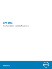 Dell XPS 9380 Configuración Y Especificaciones