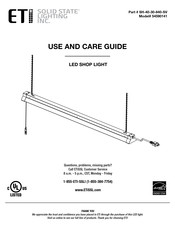 ETI SH-40-30-840-SV Guía De Uso Y Cuidado