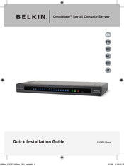 Belkin F1DP116Sea Guía De Instalación Rápida