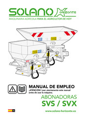 SOLANO HORIZONTE SVS 800 Manual De Empleo