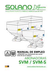 SOLANO HORIZONTE SVM-S 1000 Modo De Empleo