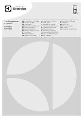 Electrolux Expressionist EKF7900 Libro De Instrucciones