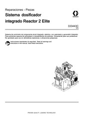 Graco Reactor 2 Elite Reparaciones - Piezas