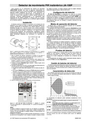 jablotron JA-150P Guia De Inicio Rapido