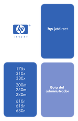 Hp Jetdirect 175x Guía Del Administrador