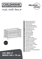 CHILDHOME COT BED 17 Instrucciones De Manejo