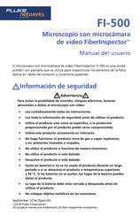 Fluke Networks FiberInspector FI-500 Manual Del Usuario