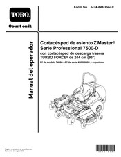 Toro 74096 Manual Del Operador