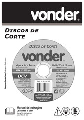 vonder 12.40.412.100 Manual De Instrucciones