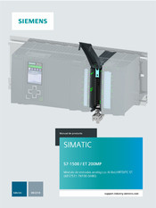 Siemens SIMATIC S7-1500 Manual De Producto