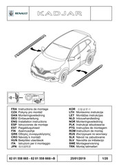 Renault 10151031 Instrucciones De Montaje