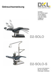 DKL CHAIRS D2-SOLO-S Instrucciones De Uso