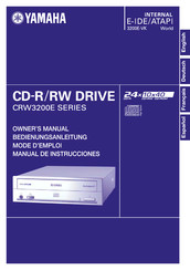 Yamaha CRW-3200E Serie Manual De Instrucciones