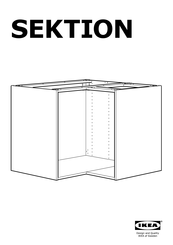 IKEA SEKTION Manual De Instrucciones