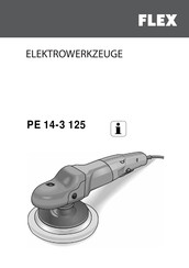 Flex PE 14-3 125 Manual De Instrucciones