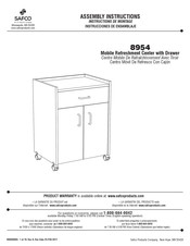 Safco 8954 Instrucciones De Ensamblaje