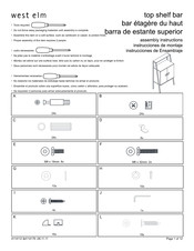 West Elm 3730959 Instrucciones De Ensamblaje