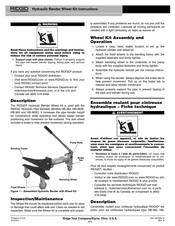 RIDGID HB383 Instrucciones