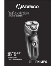 Philips Norelco ReflexAction 5861XL Manual De Instrucciones